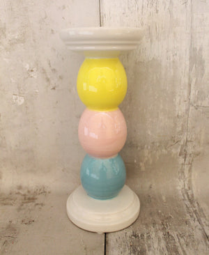 10" Easter Egg Candle Holder