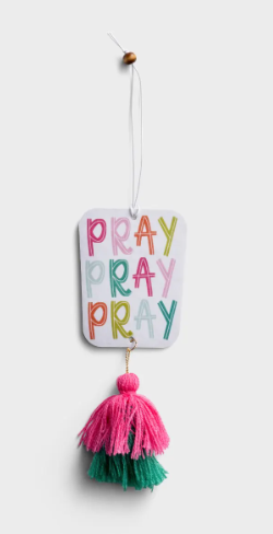 Mary Square Air Freshener Pray Pray Pray