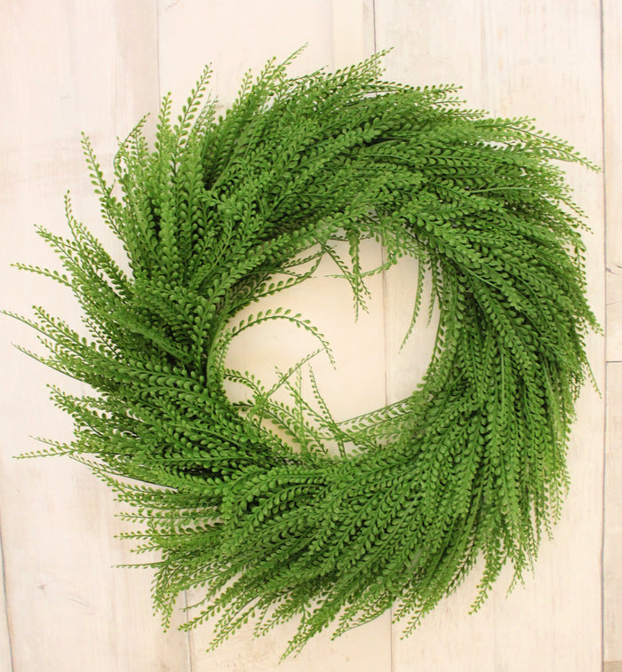 24" Bead Grass Wreath