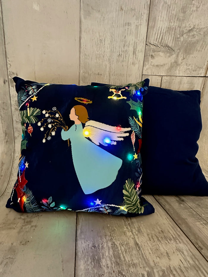 18" Christmas Angel Pillow Set