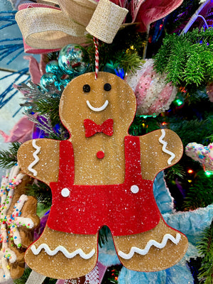 9" Gingerbread Boy Ornament