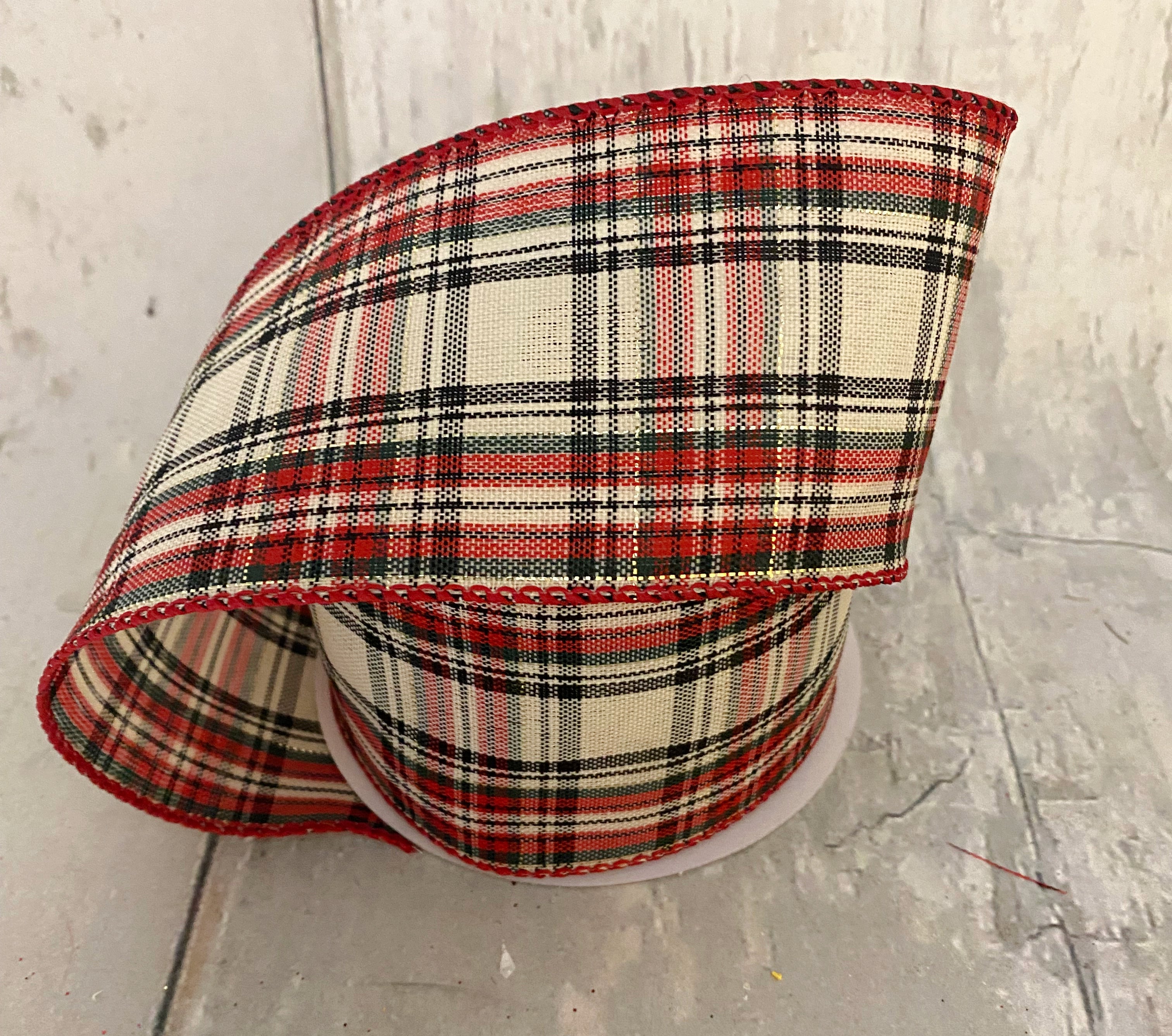 Red Tartan Plaid Glass Cutting Board — THE ZEBRA LADY